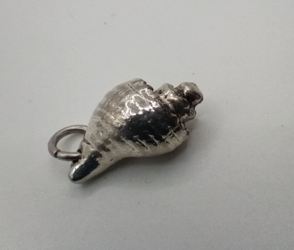Sterling Silver Seashell Charm